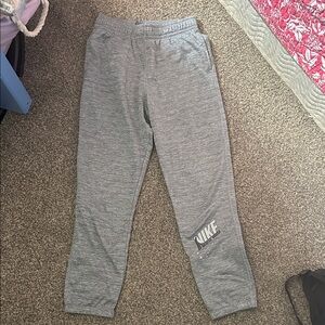 Nike Kids Heather Gray Sweatpants